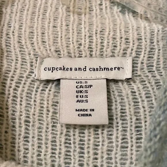 Cupcakes and Cashmere Holiday Winter Mock Neck Sweater - Picture 3 of 3